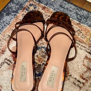 Steven By Steve Madden Tortoise Shell Sandals